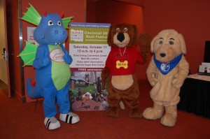 Meet Tales the Dragon, Rufus the Library Reading Dog, Booker the Reading Retriever, and more of your favorite costumed characters in the K12 Kids' Corner!