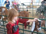 Petting Goats