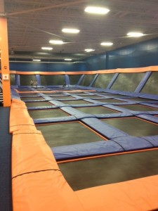 Indoor clearance jump place