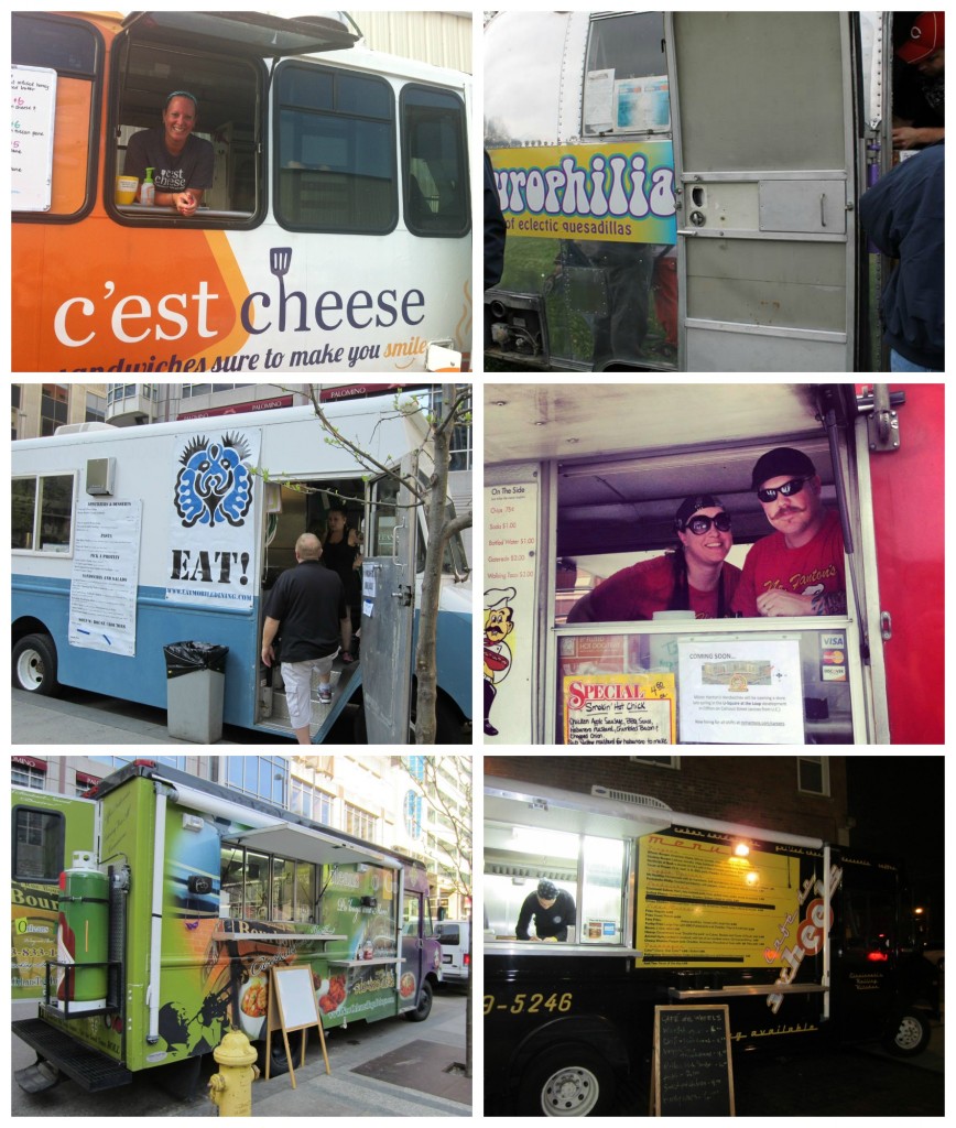 Cincinnati Food trucks  Collage