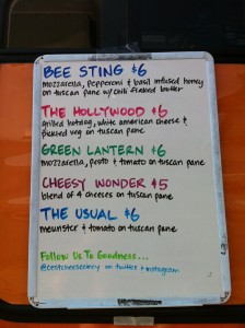 Cest Cheese Food Truck Menu