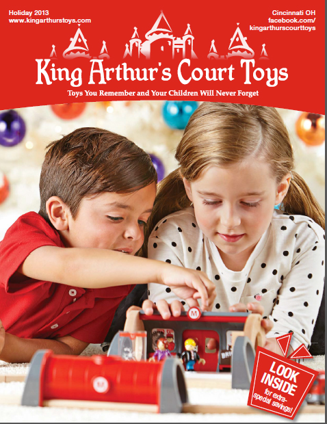 King Arthurs Court Toys Holiday Catalog 2013 Cover