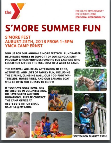 Get a 'Taste' of YMCA Camp Ernst at S'more Fest - Family Friendly ...